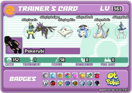 Pokerubi Card otPokemon.com