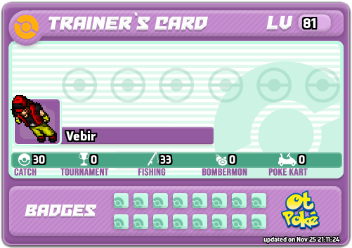 Vebir Card otPokemon.com