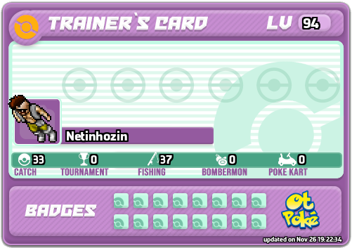 Netinhozin Card otPokemon.com