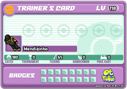 Mendizinho Card otPokemon.com