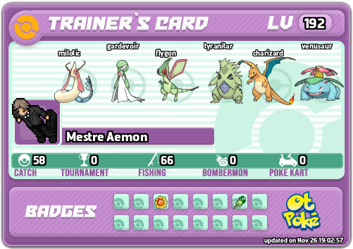 Mestre Aemon Card otPokemon.com