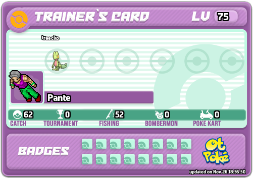 Pante Card otPokemon.com