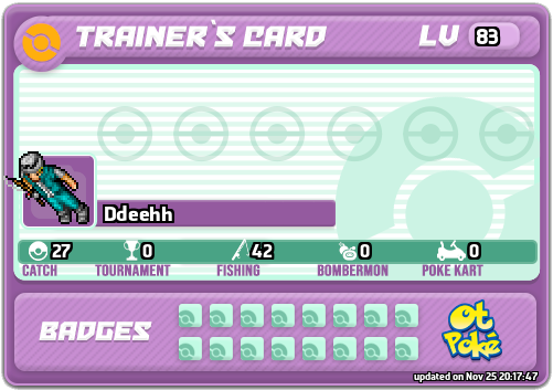 Ddeehh Card otPokemon.com