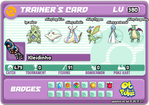 Kleidinho Card otPokemon.com