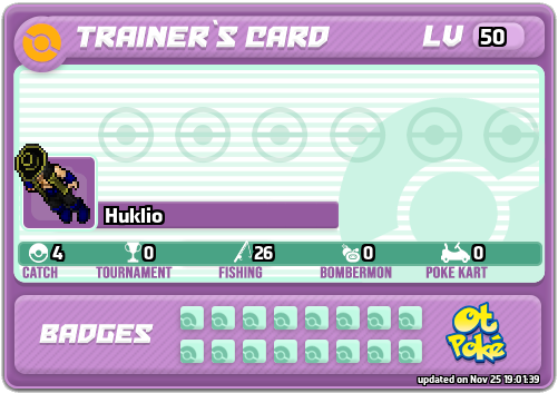 Huklio Card otPokemon.com