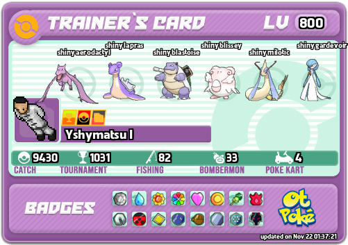 Yshymatsu I Card otPokemon.com