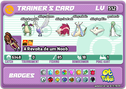 A Revolta de um Noob Card otPokemon.com