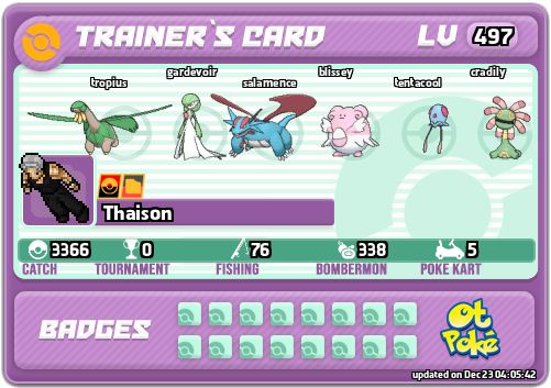 Thaison Card otPokemon.com