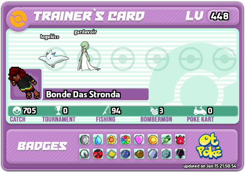 Bonde Das Stronda Card otPokemon.com