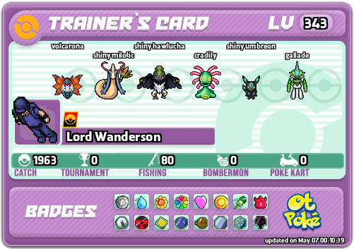 Lord Wanderson Card otPokemon.com