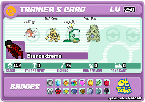 Brunoextremo Card otPokemon.com