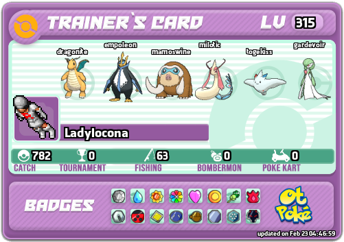 Ladylocona Card otPokemon.com