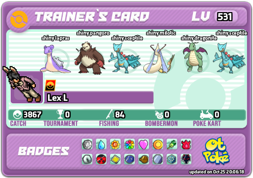 Lex L Card otPokemon.com