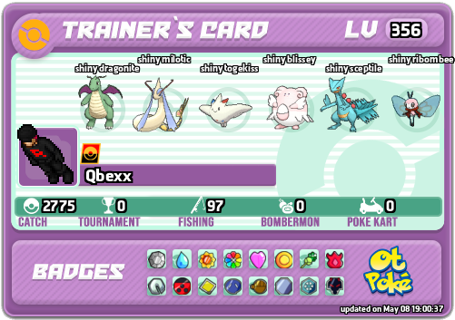 Qbexx Card otPokemon.com