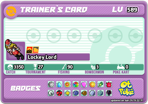 Lockey Lord Card otPokemon.com