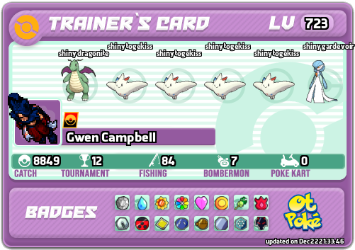 Gwen Campbell Card otPokemon.com