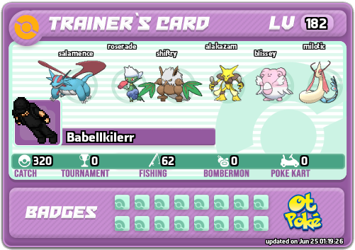 Babellkilerr Card otPokemon.com