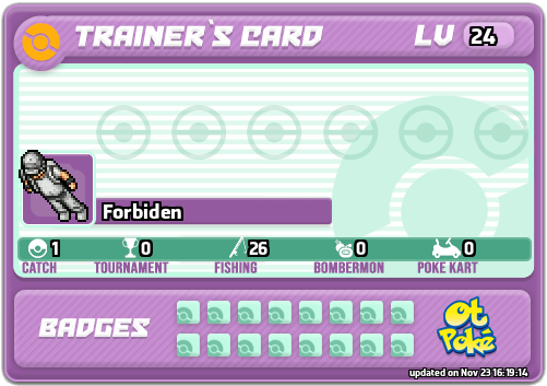 Forbiden Card otPokemon.com