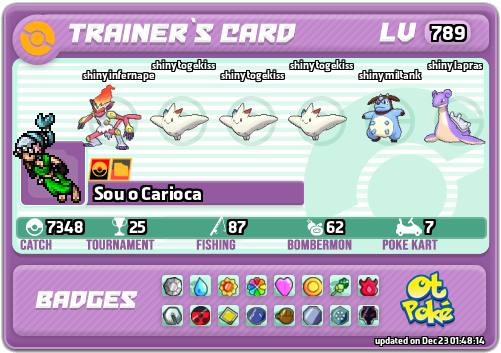 Sou o Carioca Card otPokemon.com