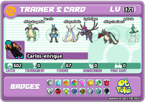 Carlos-enrique Card otPokemon.com