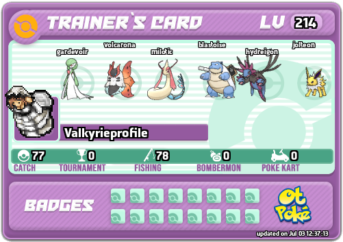 Valkyrieprofile Card otPokemon.com