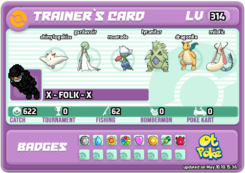 X - FOLK - X Card otPokemon.com