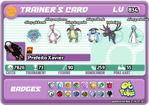 Prefeito Xavier Card otPokemon.com