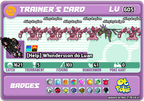 [Help] Whindersson do Luan Card otPokemon.com