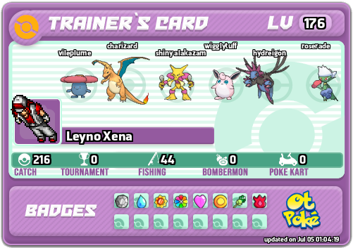 Leyno Xena Card otPokemon.com