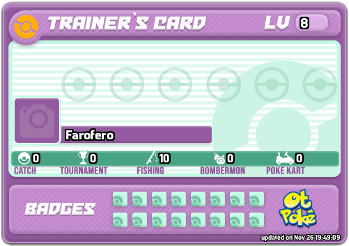 Farofero Card otPokemon.com