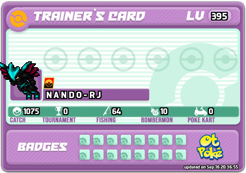 N A N D O - R J Card otPokemon.com