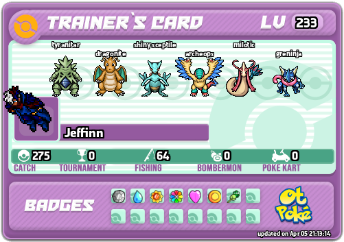 Jeffinn Card otPokemon.com