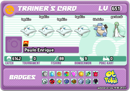 Paulo Enrique Card otPokemon.com