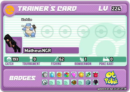MatheusNGR Card otPokemon.com