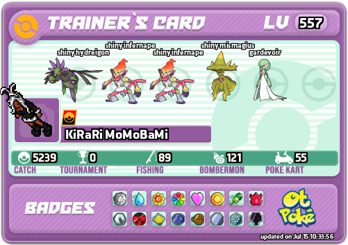 KiRaRi MoMoBaMi Card otPokemon.com