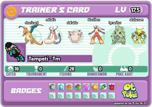 Tampeti - Tm Card otPokemon.com