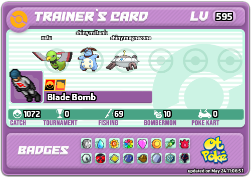 Blade Bomb Card otPokemon.com