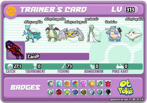 CaiiP Card otPokemon.com