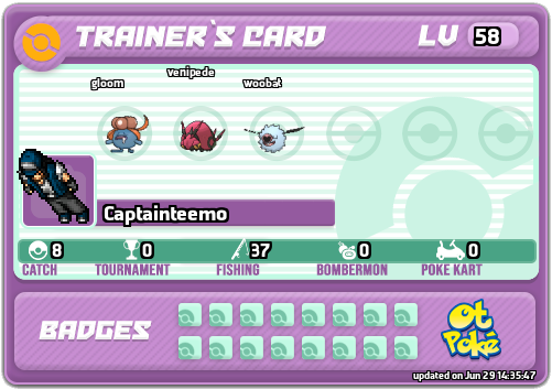 Captainteemo Card otPokemon.com
