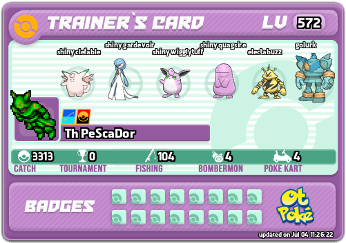 Th PeScaDor Card otPokemon.com