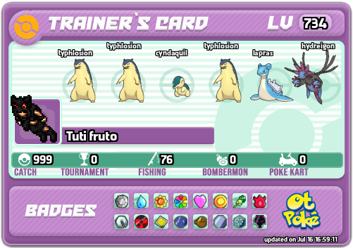 Tuti fruto Card otPokemon.com