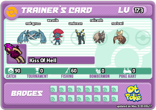 Kiss Of Hell Card otPokemon.com