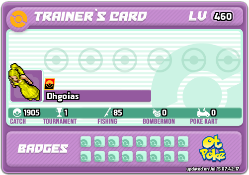 Dhgoias Card otPokemon.com
