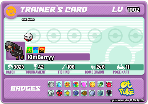 KimBerryy Card otPokemon.com