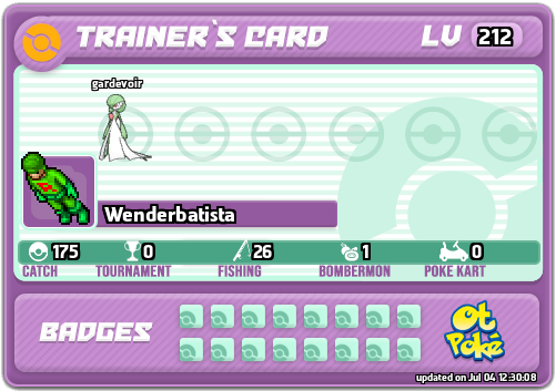 Wenderbatista Card otPokemon.com
