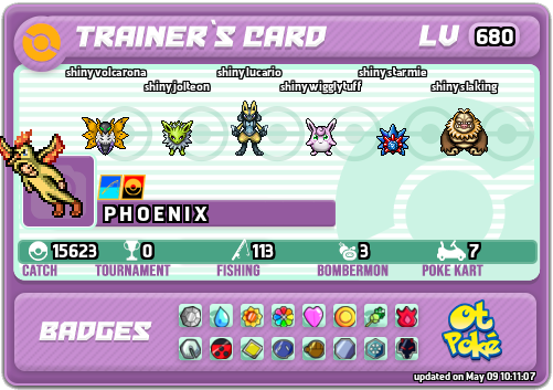 P H O E N I X Card otPokemon.com