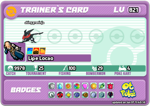 Lipe Locao Card otPokemon.com