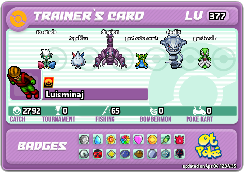 Luisminaj Card otPokemon.com