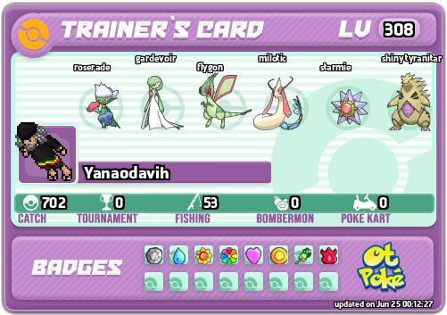 Yanaodavih Card otPokemon.com