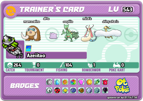 Azeiitao Card otPokemon.com